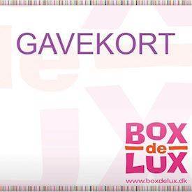 Gavekort til BOXdeLUX.dk